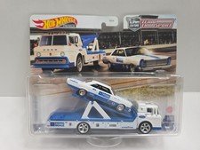 Hot Wheels Premium Car Culture Team Transport '65 Ford Galaxie & Ford C-800 #38