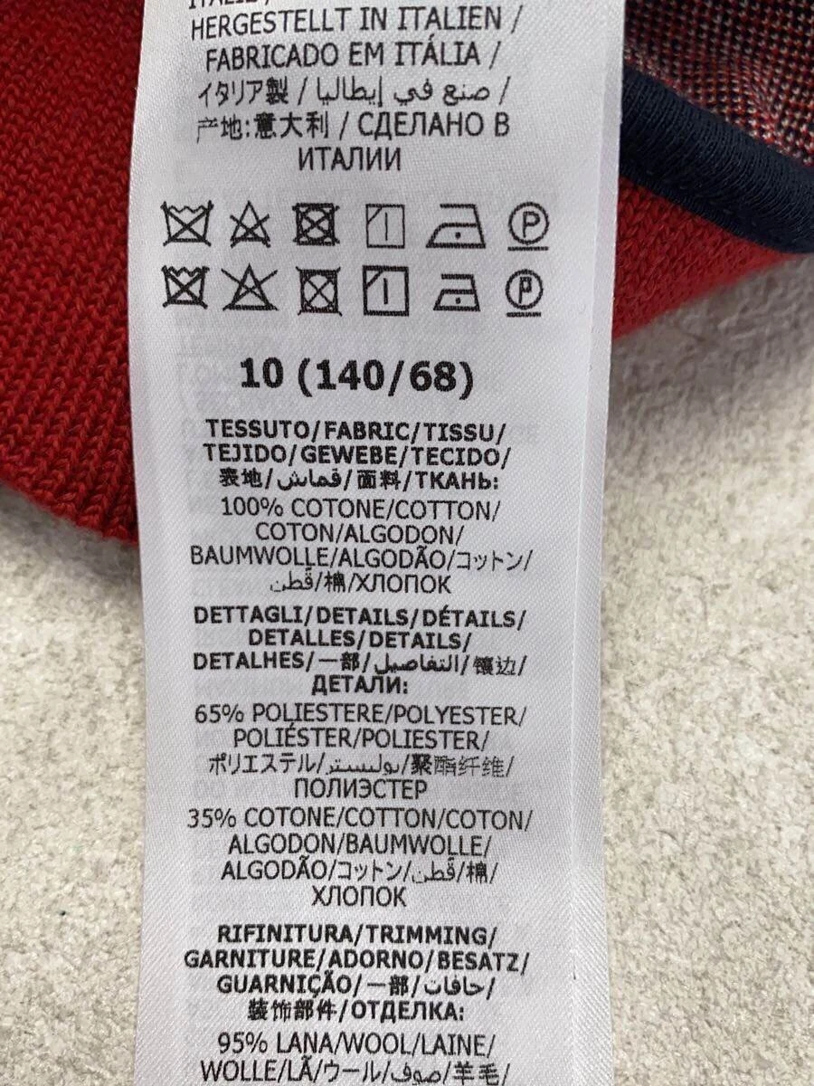 GUCCI Giacca donna blusa cotone rosso fantasia all over taglia 10 #EF AAA