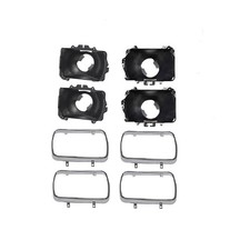 Rectangular Headlight Mounting Bucket Retaining Ring Kit Chevy C10 1981-1987 Rectangular Headlight Mounting Bucket Retaining Ring Kit Chevy C10 1981-1987