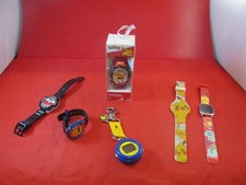 Lot 6 Pokemon Watch Accutime Pikachu Trendmasters 1998 Backpack Clip Nintendo