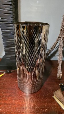 Elgo TABIAGO  Roségold Glamour Modern Lamp Shade  12x5'' Cylinder Screen
