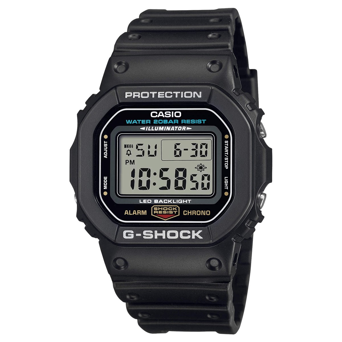 POTR CASIO カシオ ポーター G-SHOCK DW-5600 ブラック Casio G SHOCK Digital Watch Black 3229 Model 3229 Casio Brand for