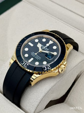 2025 Rolex Yacht-Master 42mm 226658 Yellow Gold Oysterflex Black Dial 5
