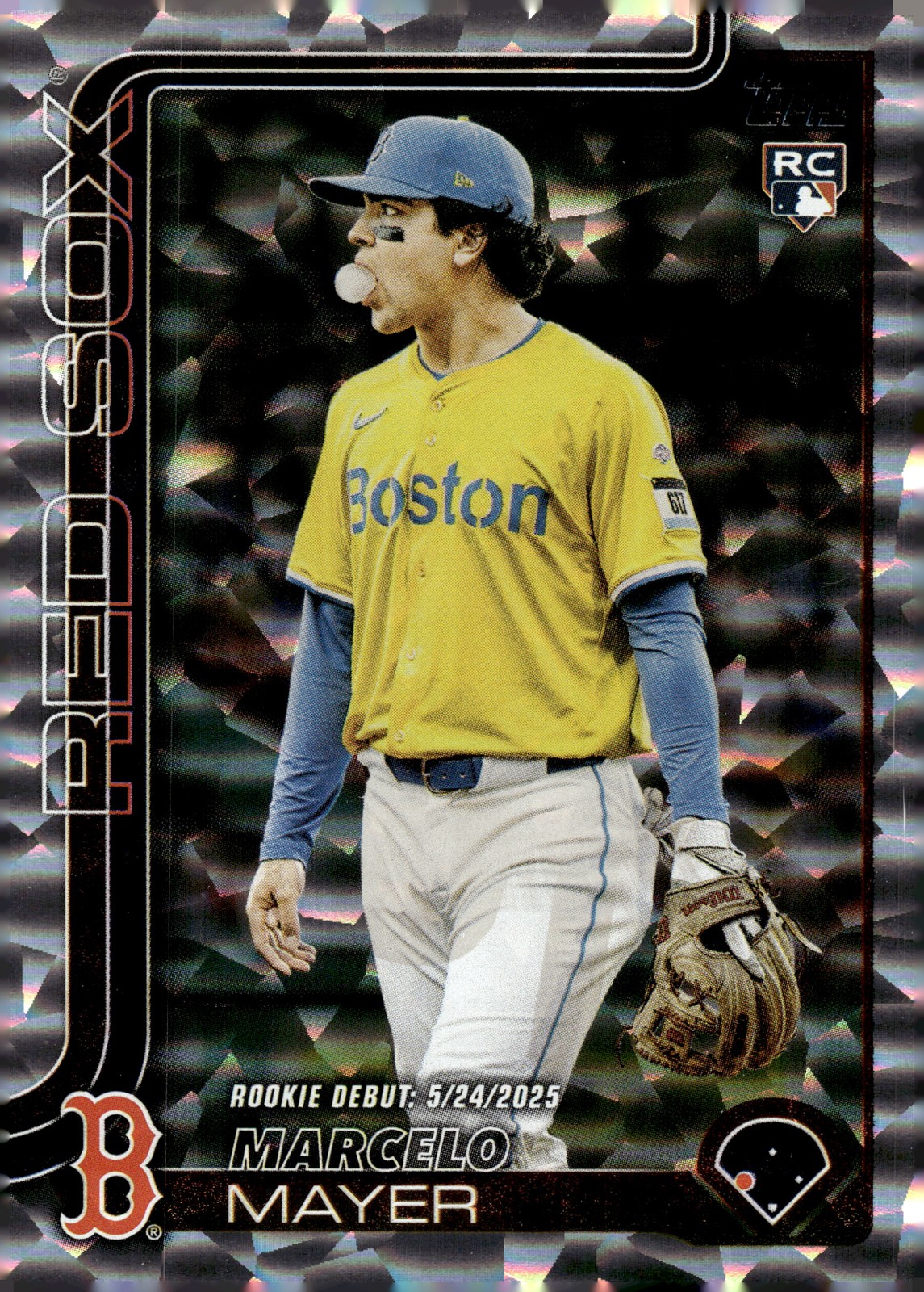 2025 Topps Update #US276 Marcelo Mayer Silver Foilboard