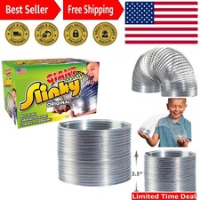 The Giant Walking Spring Toy, Metal , Party Favors, Fidget Toys, Kids Toys f...