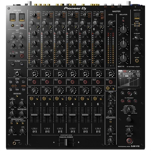 Pioneer DJM-V10 Professional DJ Mixer 6-Channel High-end w/Tracking New - Image 3 of 4