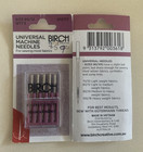 BIRCH Universal machine needles, size 80/12. 5 needles.