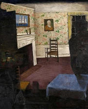 Haunted House 1930 by Morris Kantor wall Art Home Decor