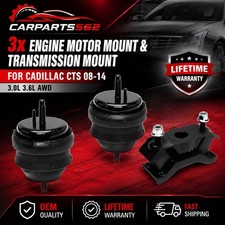 3x Engine Motor Mount & Transmission Mount fo...