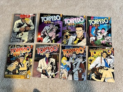 Torpedo 1936 Volume 1-7, +Light And Bold Sanchez Abuli, Alex Toth, Jordi Bernet