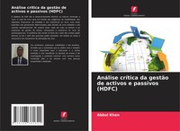 AnáLise CríTica Da GestãO De Activos E Passivos (Hdfc) Abbul Khan Taschenbuch