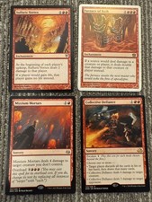MTG Magic Gathering Red Lot 4 Sulfuric Vortex Furnace of Rath Mortars Defiance