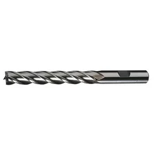 Cleveland C41268 4-Flute Hss Center Cutting Square Single End Mill Cleveland