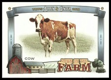 2020 Topps Allen & Ginter #DF-C Cow Down on the Farm