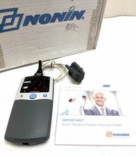 BOXED NONIN 2500 SpO2 PULSE OXIMETER MONITOR + SENSOR