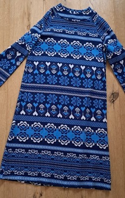 Blutsgeschwister Strickkleid XS/S Blautöne fast Neu