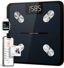 Etekcity Smart Scale for Body Weight, Bathroom Digital Weighing Scale with BMI,