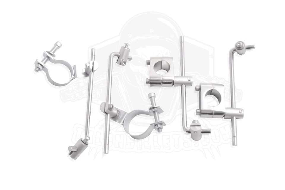 Carenado universal de plástico ABS parabrisas Batwing para Yamaha Virago 535S HEAD 7" Foto 3 de 4