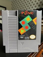 Puzznic Nintendo NES Video Game Pak Cartridge