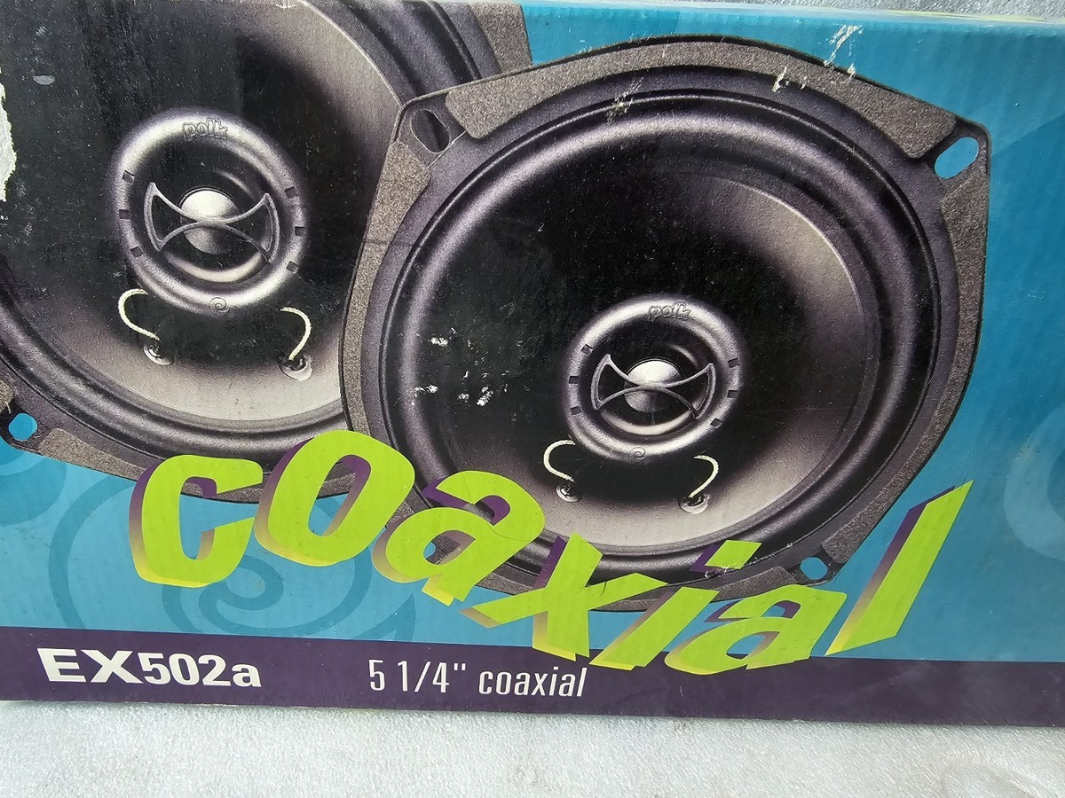Polk Ex Series ll Ex502a Coaxial Car Stereo Speakers New | eBay