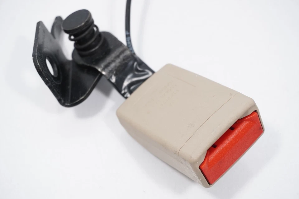 10-12 SAAB 9-5 NG HEBILLA CINTURÓN SEGURIDAD TRASERO BEIGE 13329203 Foto 3 de 4