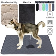 Washable Pee Pad Reusable Waterproof Dog Puppy Training Mat Absorbent