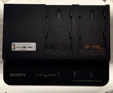 Sony BC-U2 Battery Dual Charger Genuine Works Good