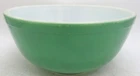 Vintage Pyrex Primary Colors Green Nesting Bowl 2.5 Qt Bowl.