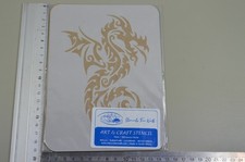 250 micron Mylar Tribal Stencil Craft Airbrush Painting Wall Reusable (R0030H)