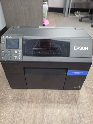 *AS-IS* Epson ColorWorks C6500Au 8'' Color Inkjet Label Printer
