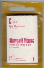 40 Showgard C Mounts 50 x 31 Clear FREE U.S. Shipping w/$60 Order (Mix/Match)