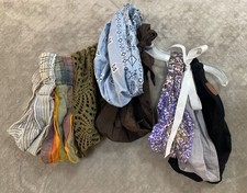 8 Lot Soft Elastic Headbands Womens Wide Hair Bands for Gym Running Yoga Casual