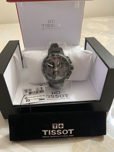 New TISSOT T1114173744103 T-Race T Bike Black PVD Case Rubber Watch | eBay