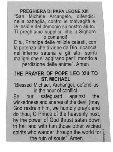 LOT VON 25 HEILIGEN VON SAN MICHELE ARCANGELO - ZWEISPRACHIG: ITALIENISCH / ENGLISCH - Bild 3 von 3