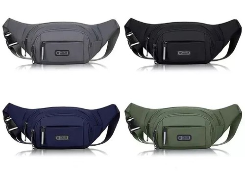 Cintura mobile Pure Canvas Fit uomo sport outdoor tempo libero corsa antifurto - Foto 4 di 4