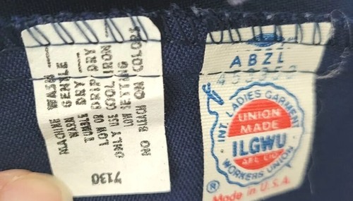 Vintage New Attitude Blue Skirt with Center Pleat 27" Waist Size 4/S? - Picture 11 of 12