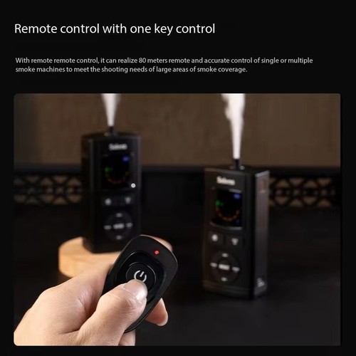 Selens II Remote Control Portable Mini Smoke Fog Machine Photography Fog Effects - Picture 5 of 11