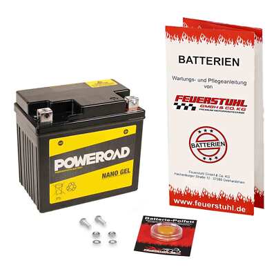 Gel-Batterie Beta Xtrainer 300, 2015-2022, wartungsfrei geladen, inkl 7,50 Pfand