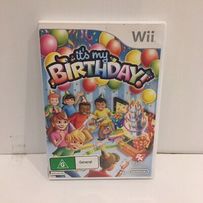 It's My Birthday PAL For Nintendo Wii 