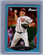 2013 Bowman Draft Picks & Prospects #3 Nathan Karns Blue #/500