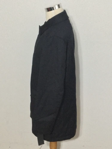 NWT Men's GALLOTTI Lightweight Lined Rain Jacket, 52 IT, 42 US, Black image 3