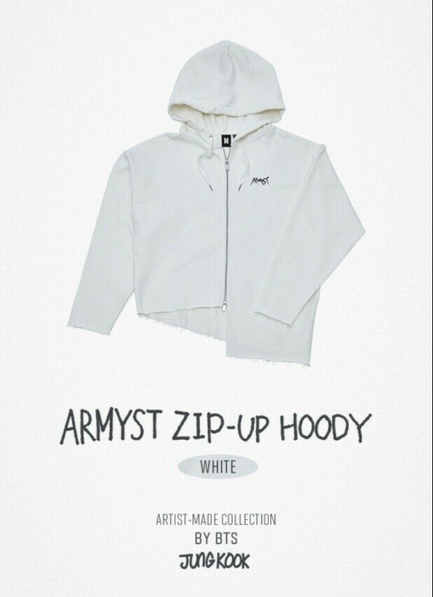 BTS JUNGKOOK ARMYST Hoody ARTIST MADE COLLECTION BY BTS : JK + DHL