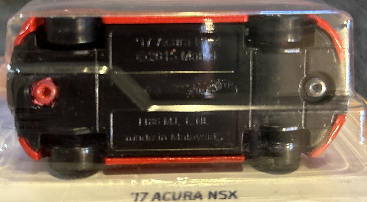 HOT WHEELS '17 ACURA NSX HW TURBO RED JDM HONDA #5/5 | eBay