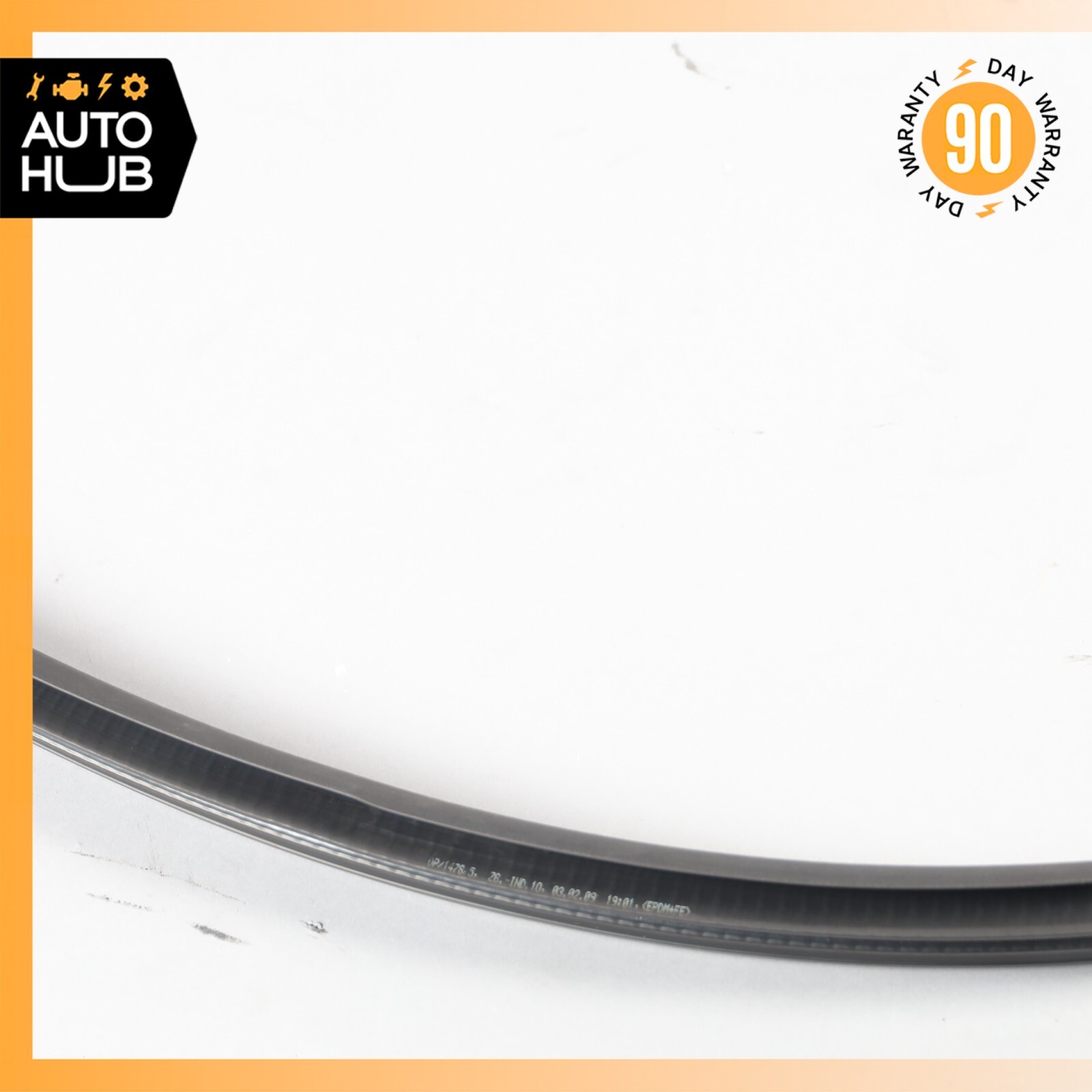 08-19 Maserati GranTurismo M145 Coupe Left Side Door Upper Seal Rubber OEM