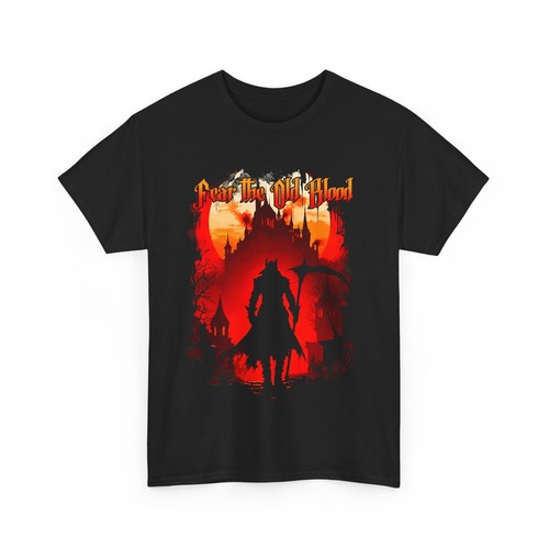 Camiseta "Fear the Old Blood" 100% Algodón Unisex Algodón Pesado Camiseta Videojuego. - Imagen 8 de 14