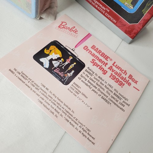 Hallmark Keepsake Superman Lunchbox Ornament 1998 Commemorative Edition DC New - Picture 4 of 10