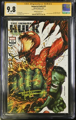 Immortal Hulk # 31 CGC 9.8 SS signed by Tyler Kirkham