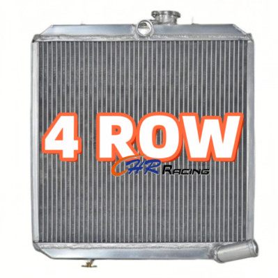 4 ROW Aluminum Radiator for 1962-1985 Land Rover 88/109 2.3L Manual transmission
