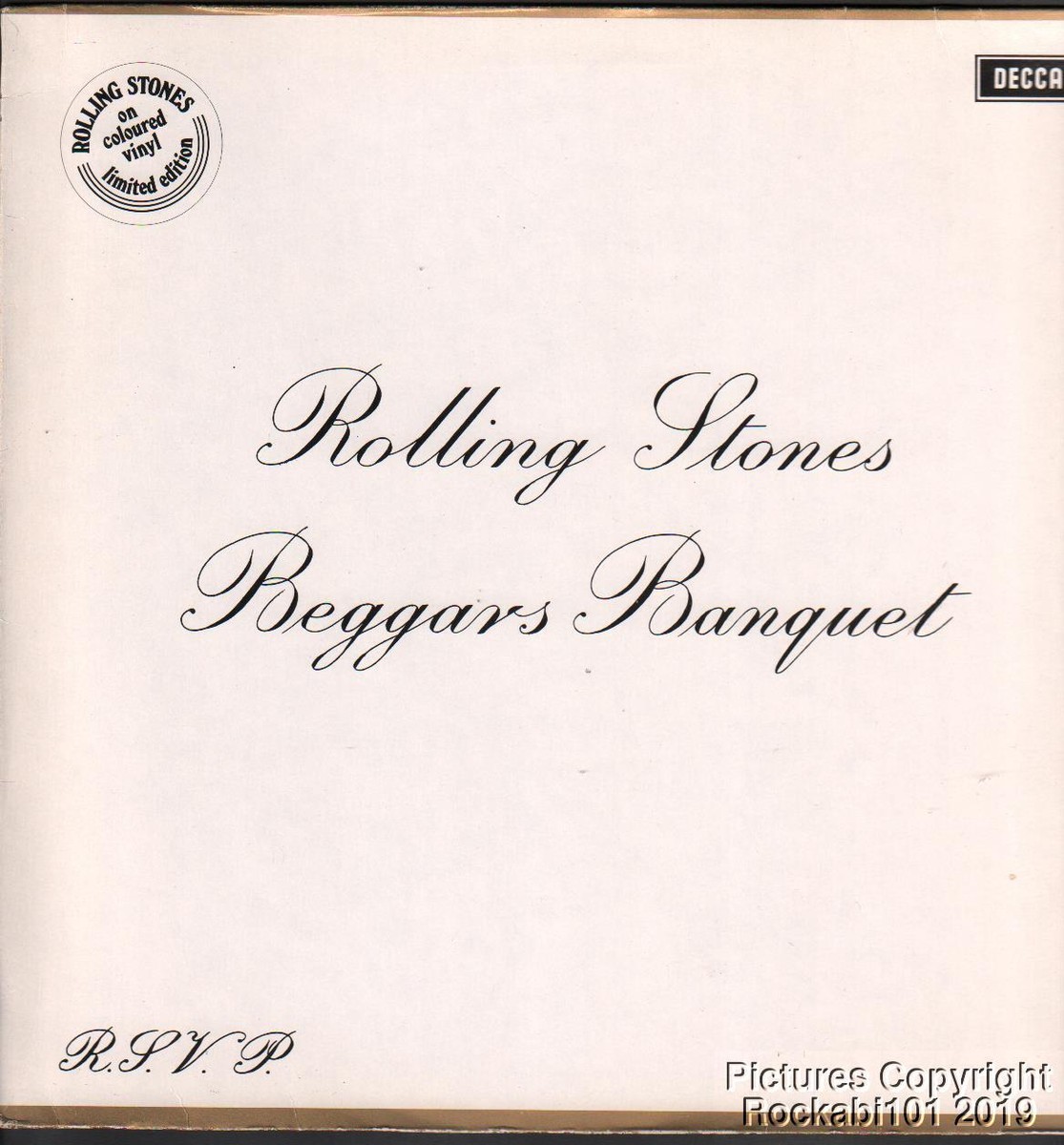 洋楽 the rolling stones / beggars banquet LP The Rolling Stones Beggars Banquet LP - ABKCO Music and