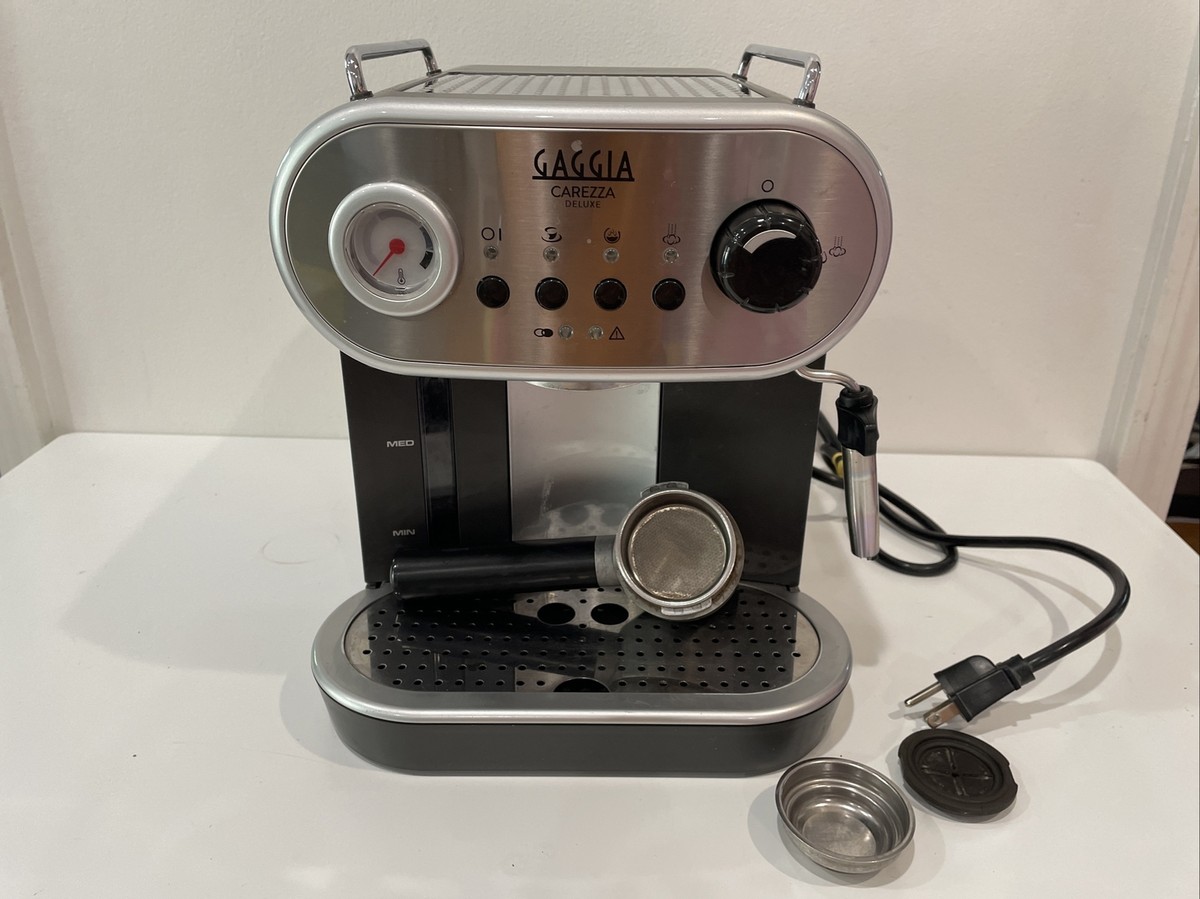 Gaggia Carezza Deluxe Espesso Machine With Steamer | eBay